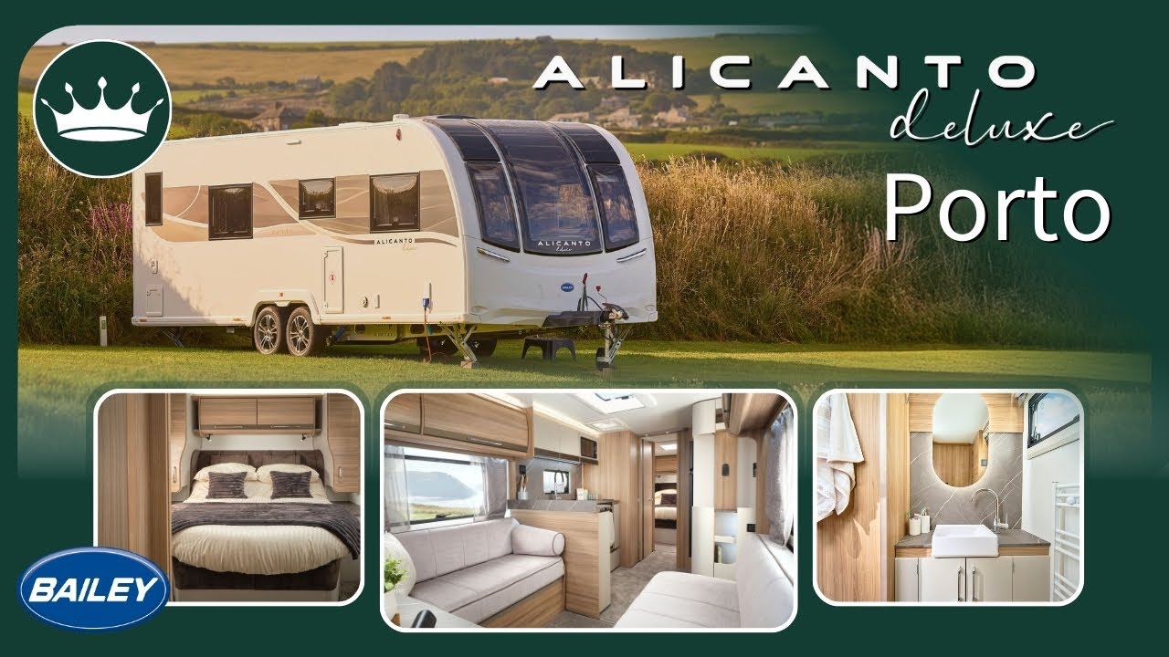 Caravan tour: Bailey Alicanto Grande Deluxe Porto (2026)