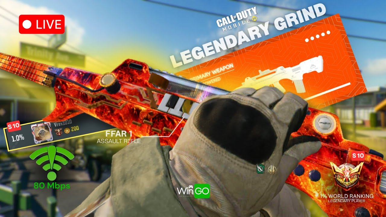 CODM Rank Grind EP09 | Legendary Grind Continues | MP Ranked Gameplay | WinGO 💚🤍