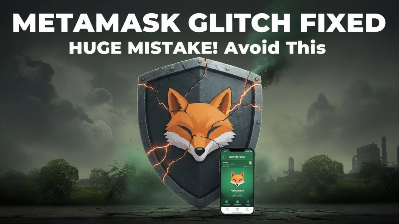 Fix MetaMask Glitch | Wallet Not Loading, Wrong Balance, or Frozen UI FIXED! 🔧