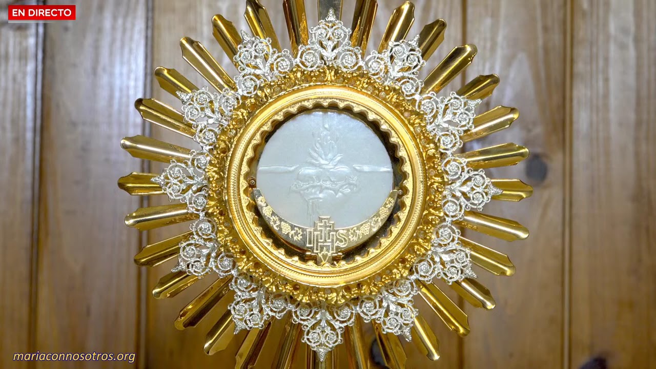 Adoración Eucarística en silencio. Una hora con el Señor expuesto🔥¡Dios mío creo en ti y te amo!