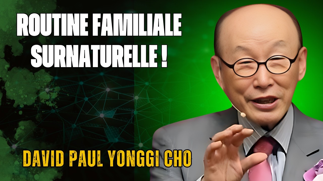 LA STRATÉGIE DE DAVID YONGGI CHO POUR CRÉER UN ENVIRONNEMENT FAMILIAL DE BÉNÉDICTION CONTINUE