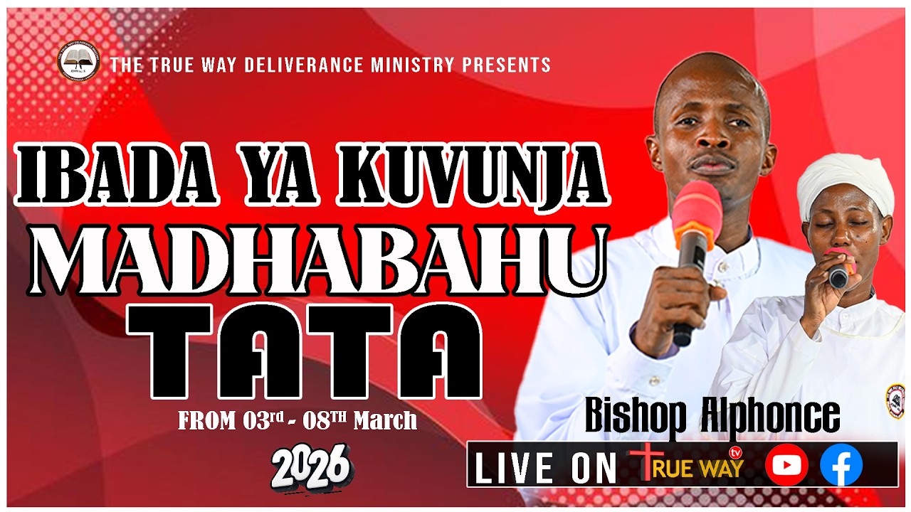 IBADA YA KUVUNJA MADHABAHU TATA [SUNDAY SERVICE] -  08.03.2026.