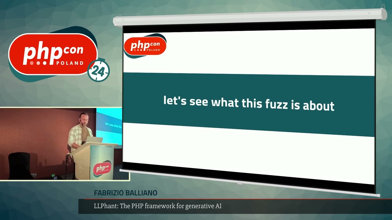 Fabrizio Balliano: LLPhant: The PHP framework for generative AI @ PHPConPL24