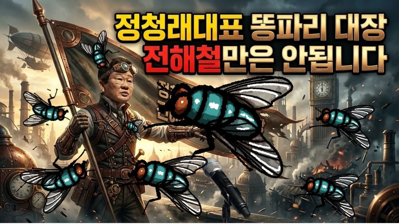 정청래대표 똥파라 대장 전해철은 안됩니다