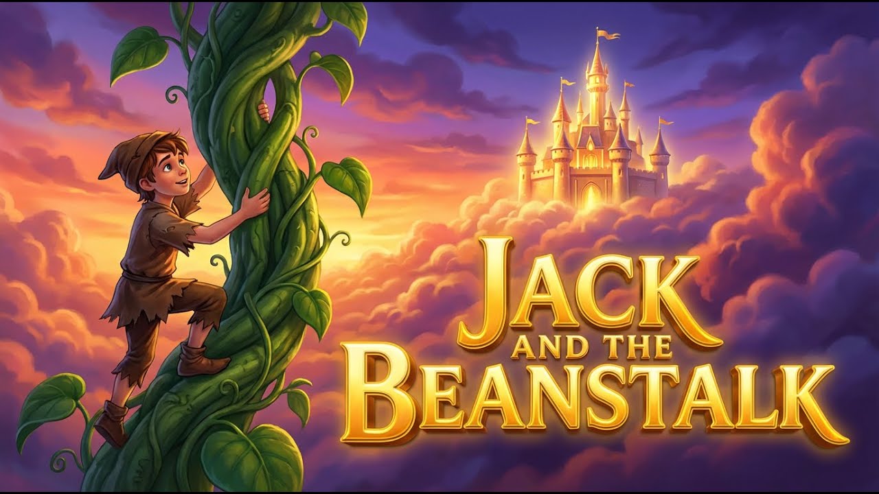Jack and the Beanstalk - The Magical Adventure Retold-Fairy Talk Story