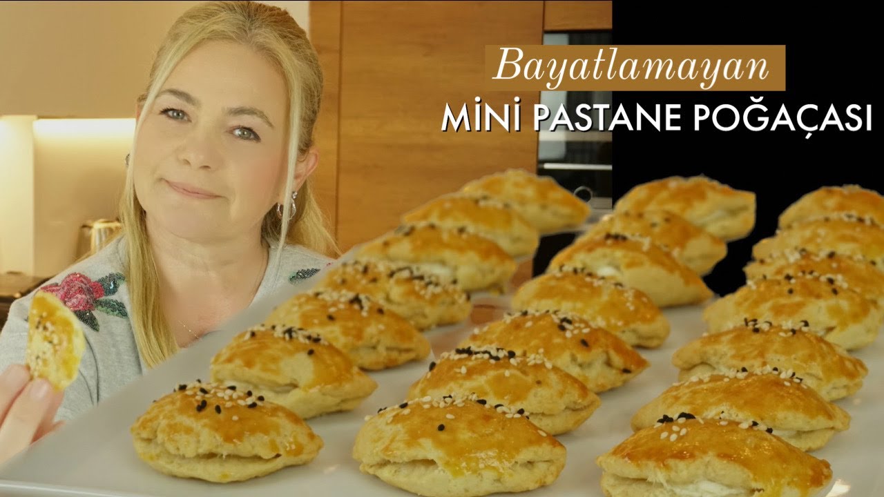 Bayatlamayan Mini Pastane Poğaçası / Figen Ararat