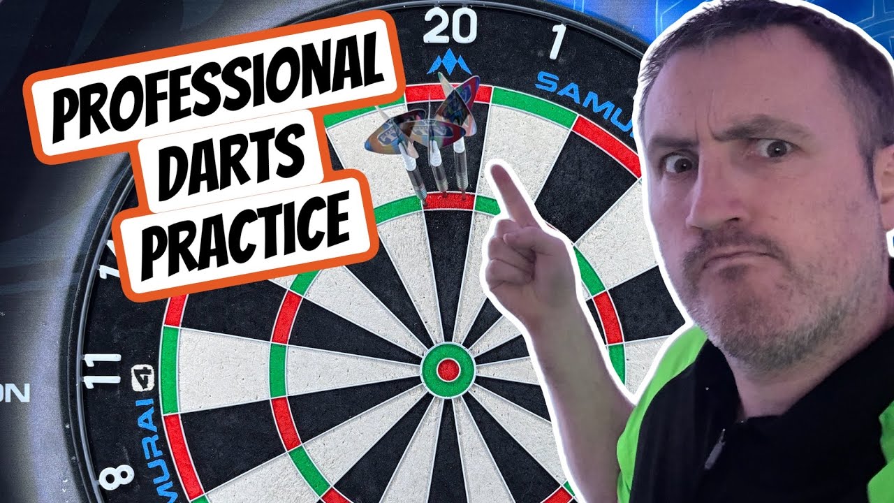 Practice Like A Professional Dart Player