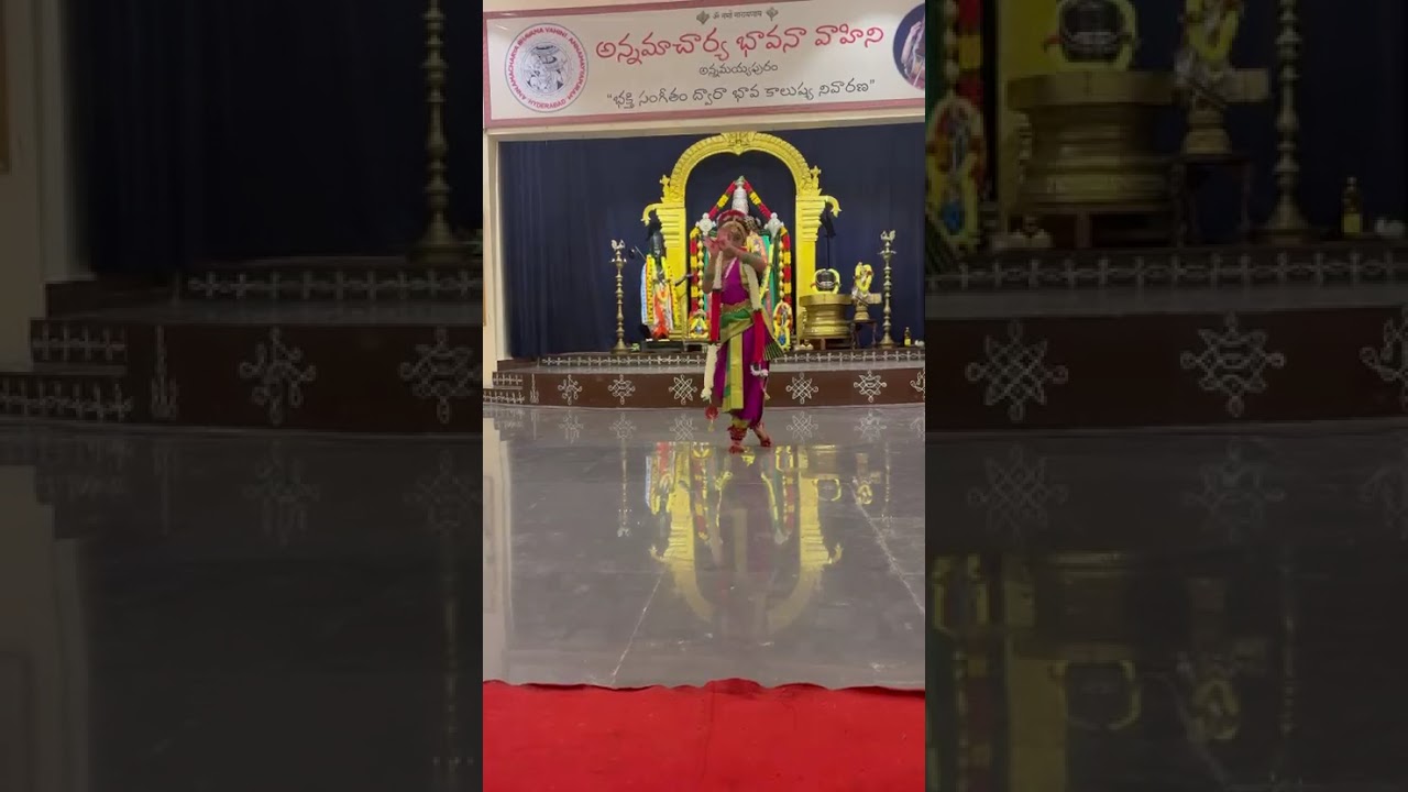 Jagdapu chanuvula jajara-Dance-ALUGUVELLI KRITHIKA REDDY- Annamaiah Bavana Vahini-Hyderabad-17-1-26.