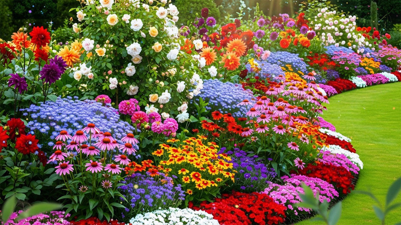 Most Beautiful Garden Tour 2026 | Stunning Plants & Peaceful Oasis Design