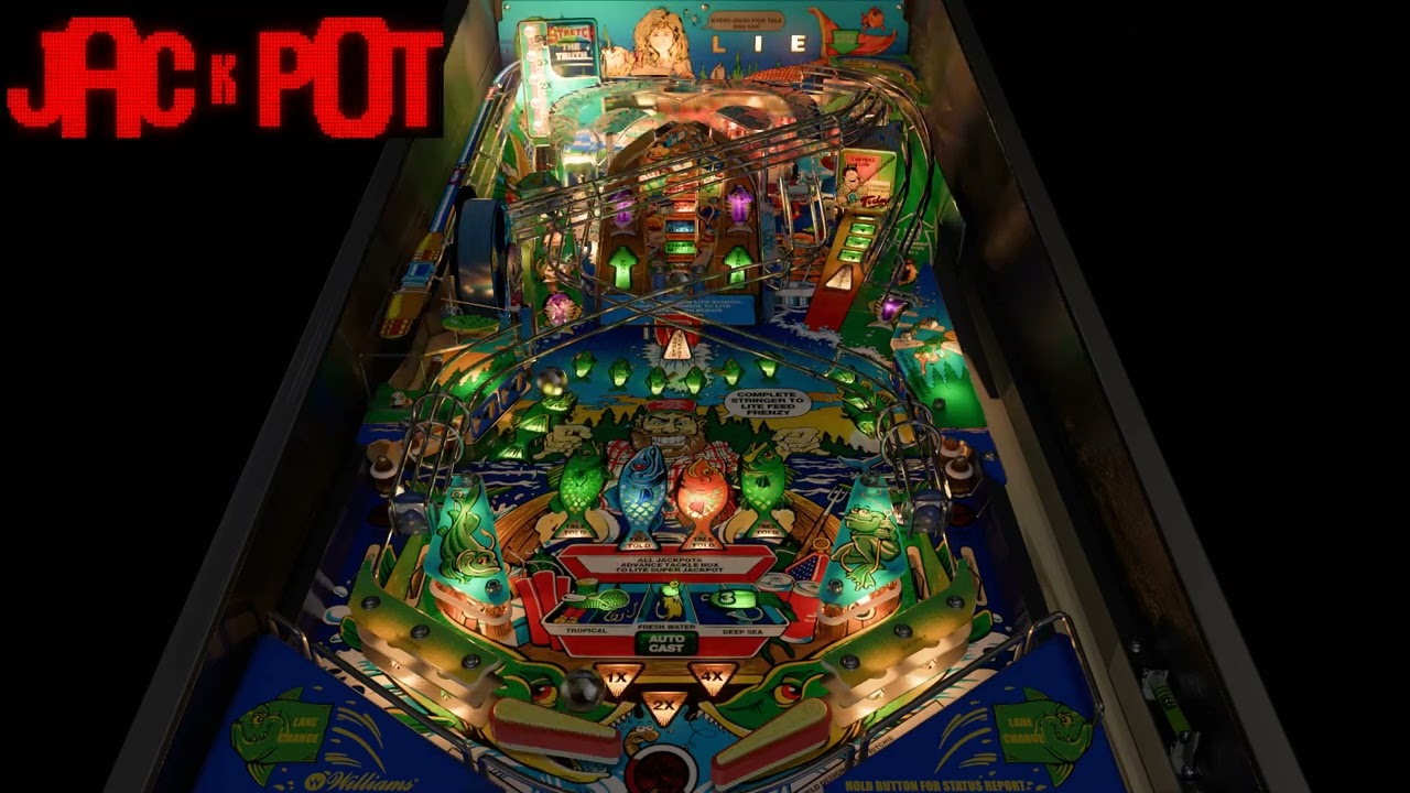 Fish Tales (Williams 1991) - VPW - VPX / Visual Pinball X - Super Jackpots!