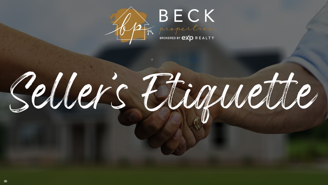 Seller's Etiquette