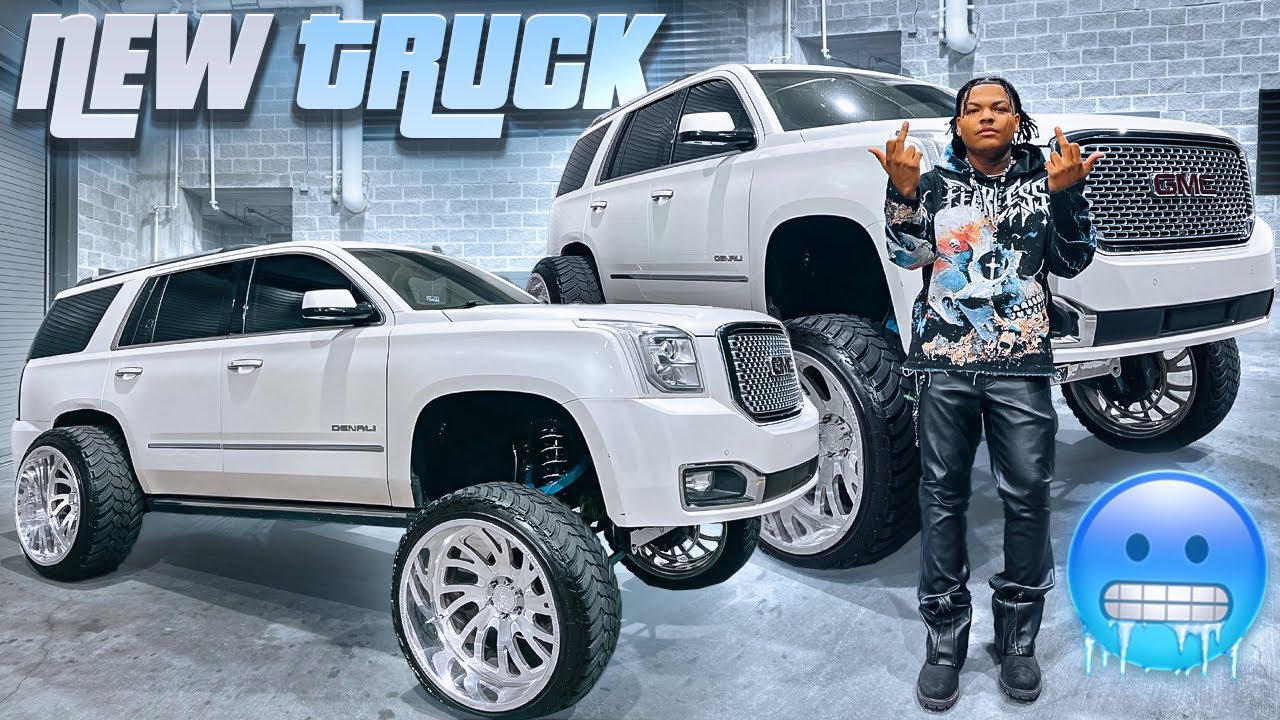 I Bought Another Squatted Truck On 26x16's * GMC Yukon Denali *