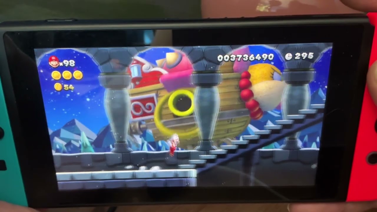 New Super Mario Bros. U: Frosted Glacier-Castle