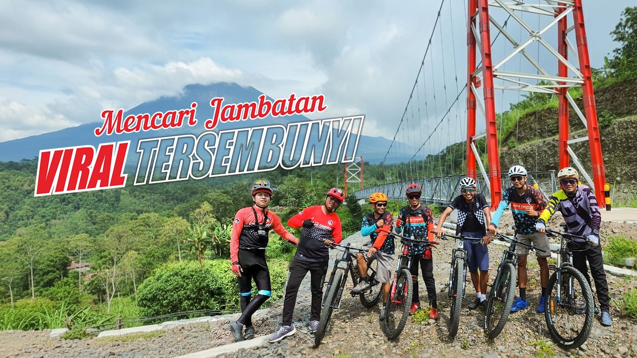 MENCARI JEMBATAN VIRAL TERSEMBUNYI! 🚴‍♂️ Gowes Bareng Cross Country MTB ke Pelosok Desa