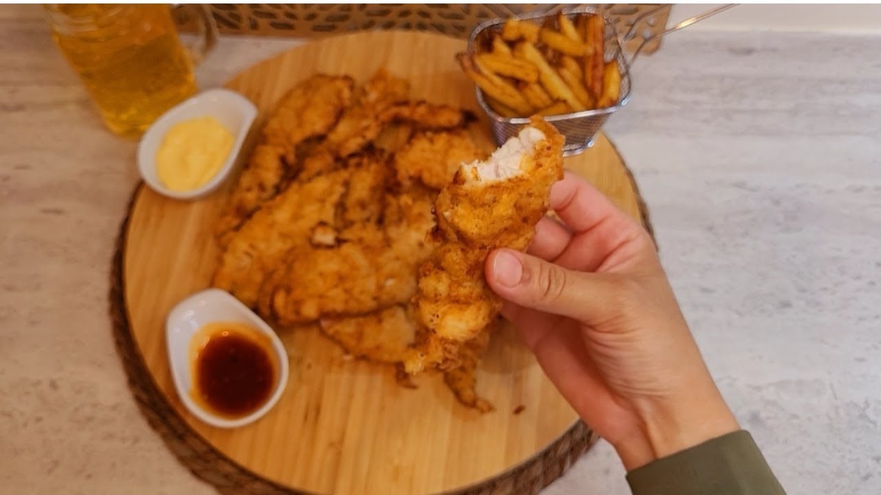 Poulet façon KFC sans œufs, sans corn flakes, sans chapelure