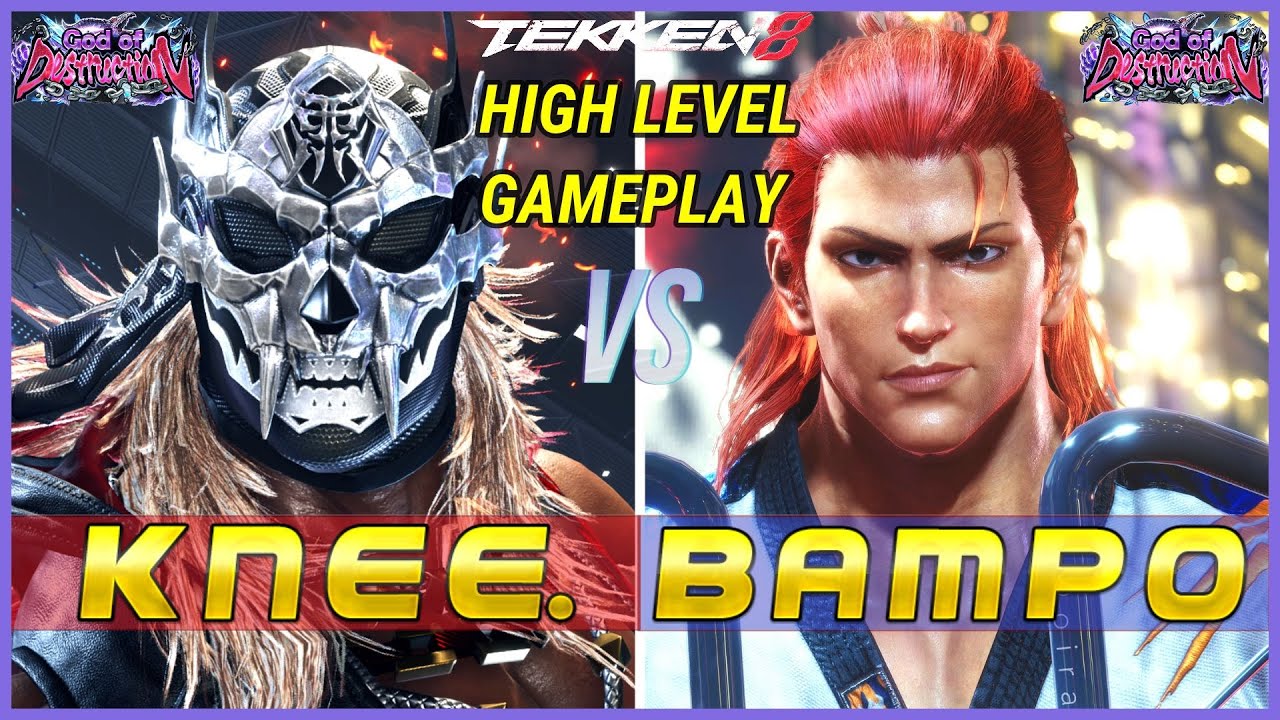 T8 ▰ KNEE (Armor King) Vs BAMPO (Hwoarang) ▰ Tekken 8 High Level Gameplay