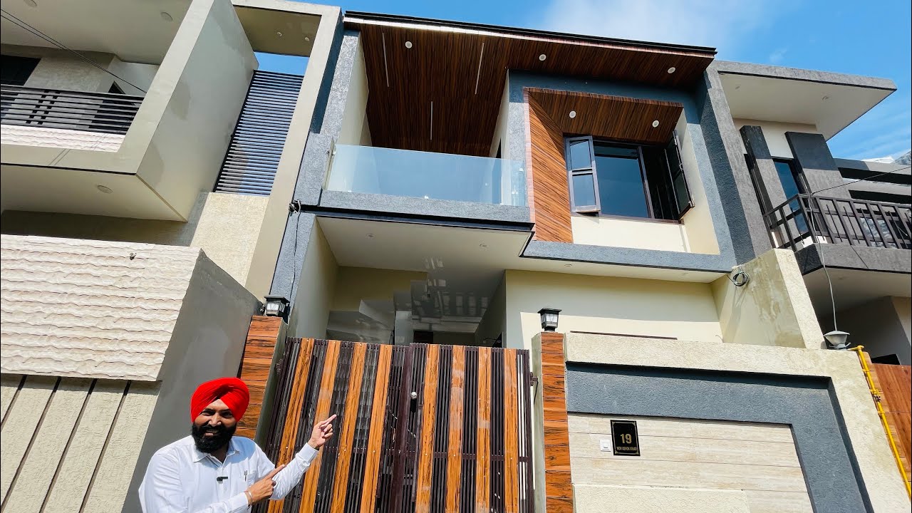 100 sq yard ਵਿਚ ਬਹੁਤ ਹੀ ਸ਼ਾਨਦਾਰ ਘਰ ।luxury real estatemodern househouse tour