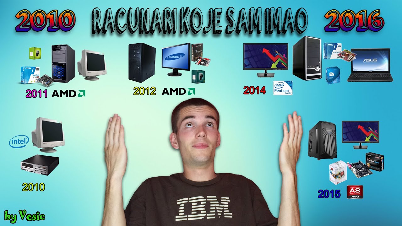 Racunari koje sam imao 2010 - 2016