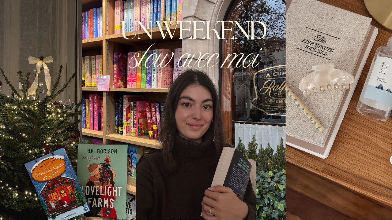Vlog de Noël à Paris✨ Nouvelle boutique Gibert Romance, Haul livres, Update mariage & sapin 🎄
