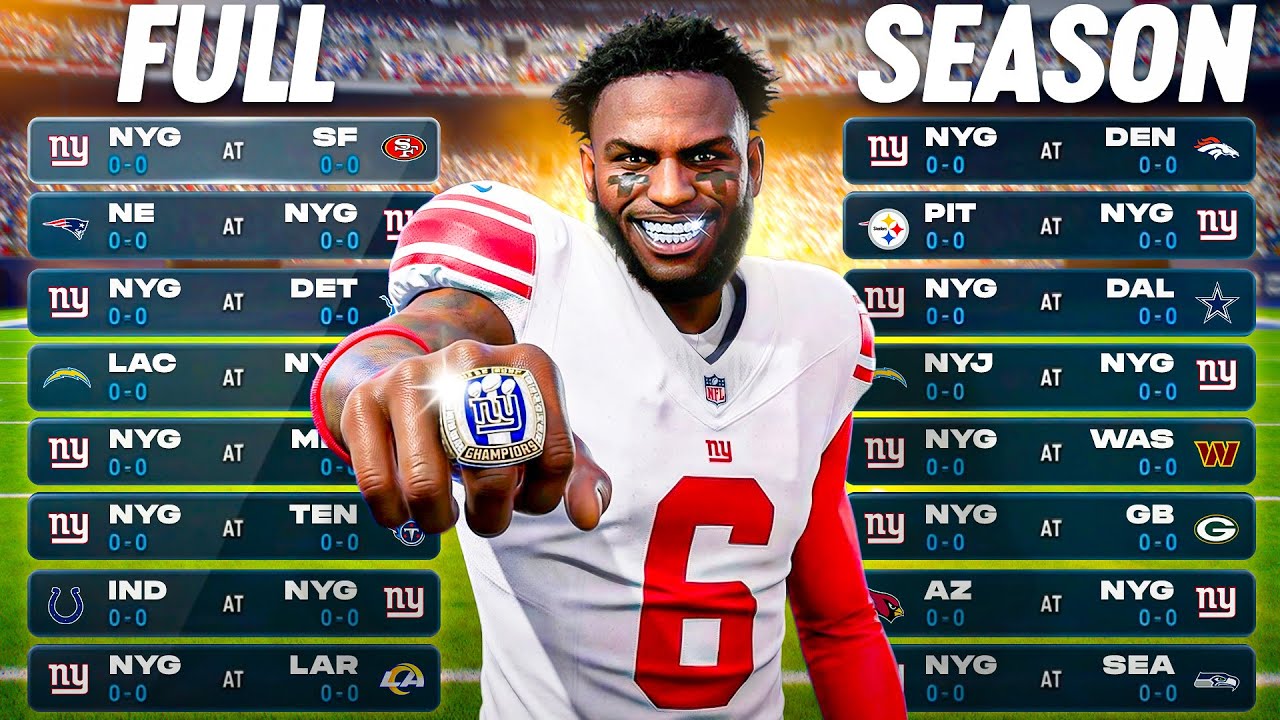 Playing a Full Season of Madden 26 Superstar Mode!