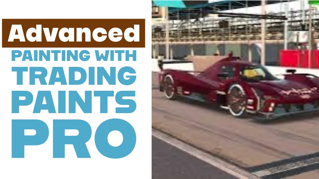iRacing - How to create advanced paint schemes w/ Trading Paints Pro #iracing #livery #tradingpaints