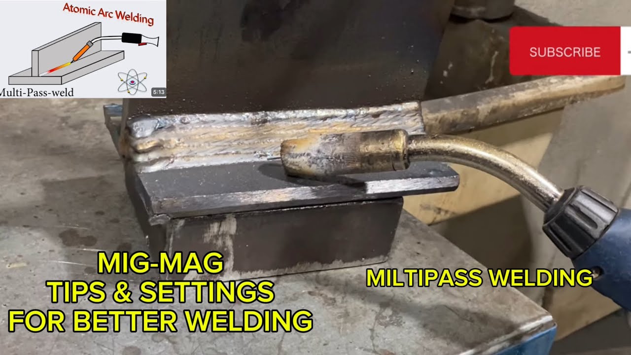 multi-pass Mig-Mag welding, a rarely discussed welding technique