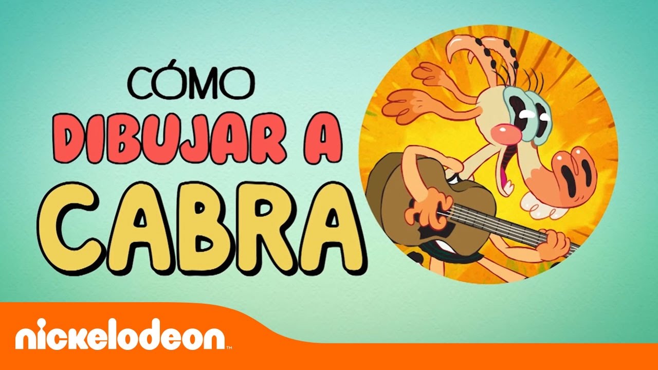 Cerdo Cabra Banana Grillo | Cómo dibujar a Cabra | Nickelodeon en Español