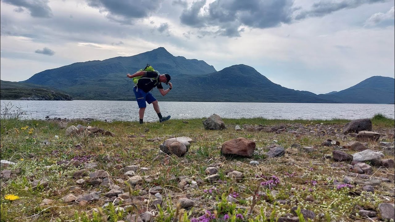 Fisherfield 3 Munros, bike/hike from Kinlochewe