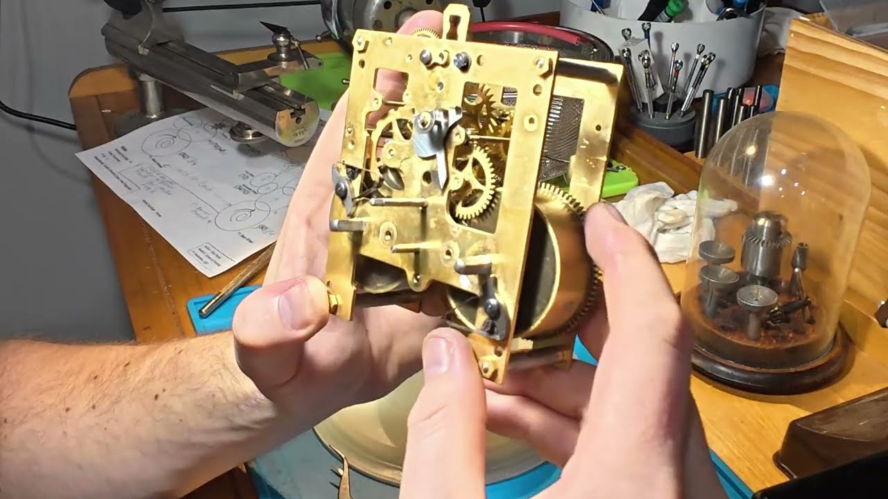 Restoring, Cleaning, Polishing and Repair of another Gustav Becker