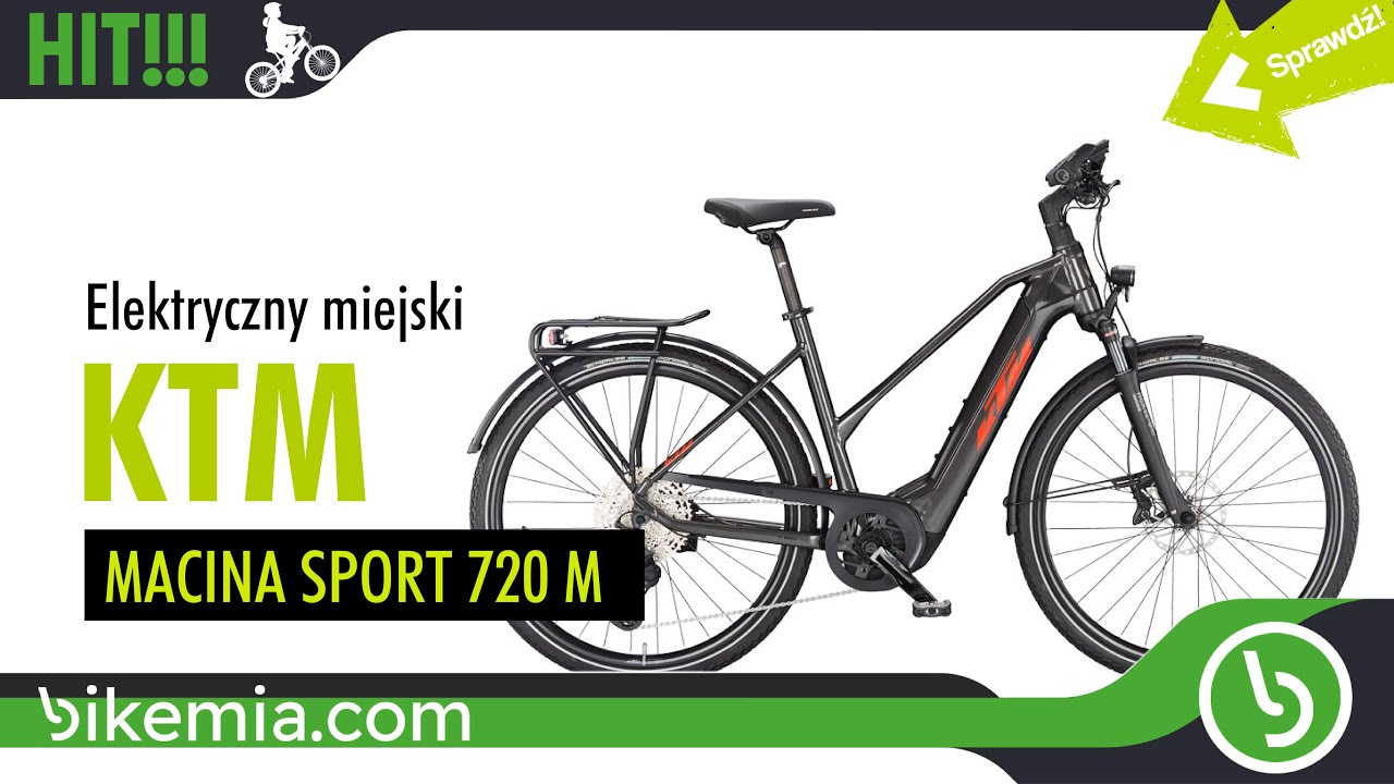 Elektryczny Rower Miejski KTM MACINA SPORT 720