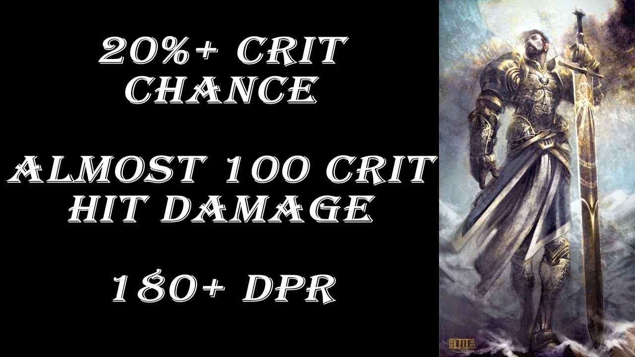 Vengefully Critical Smiter - Paladin Fighter Crit Fishing Build | Dungeons & Dragons 5e