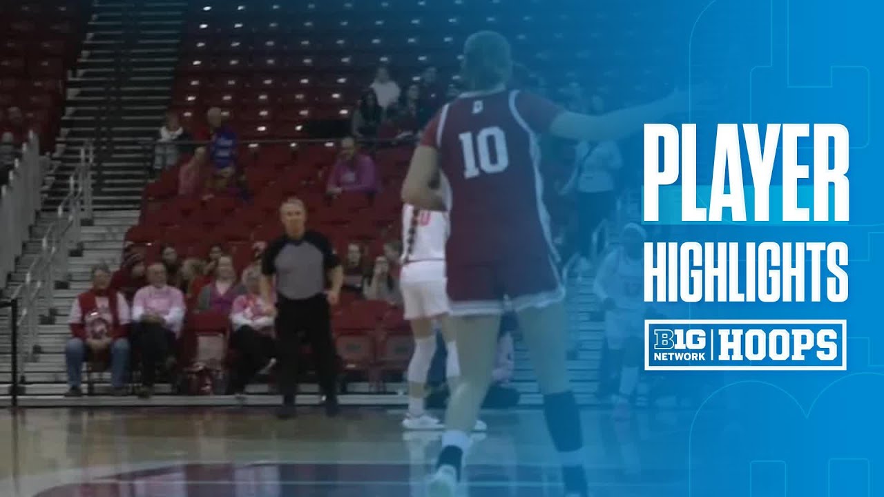 Shay Ciezki Highlights vs. Wisconsin | Indiana Women's Basketball | 02/04/2026