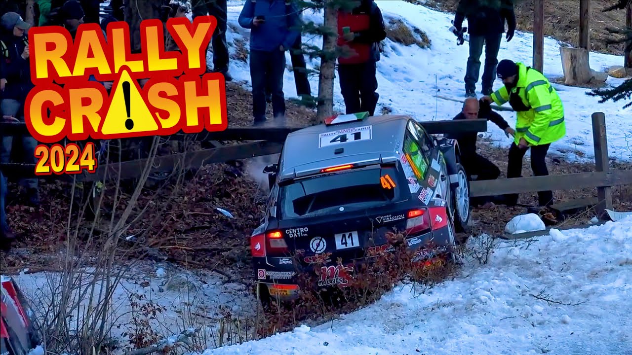 Accidentes y errores de Rally 2024 - Última semana de enero  by @chopito  Rally crash 2/24