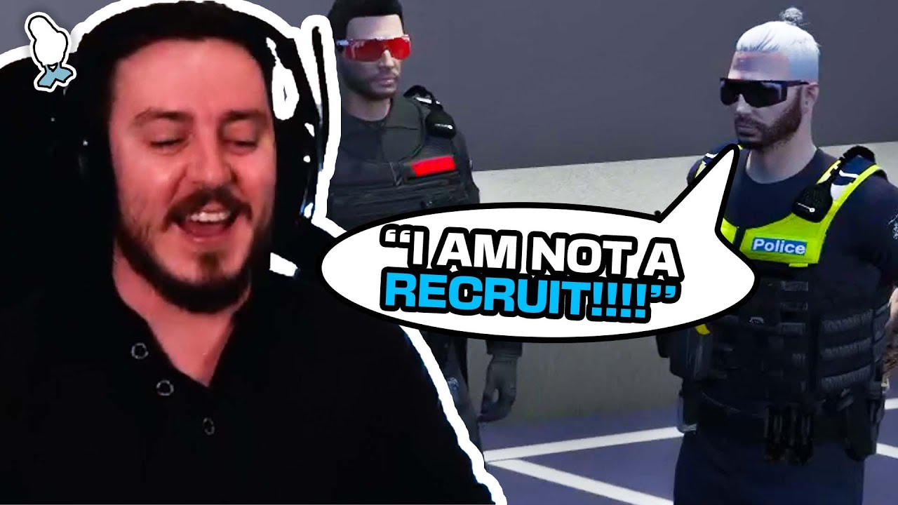 6 minutes of a recruit cop getting roasted by everyone... (GTA RP)