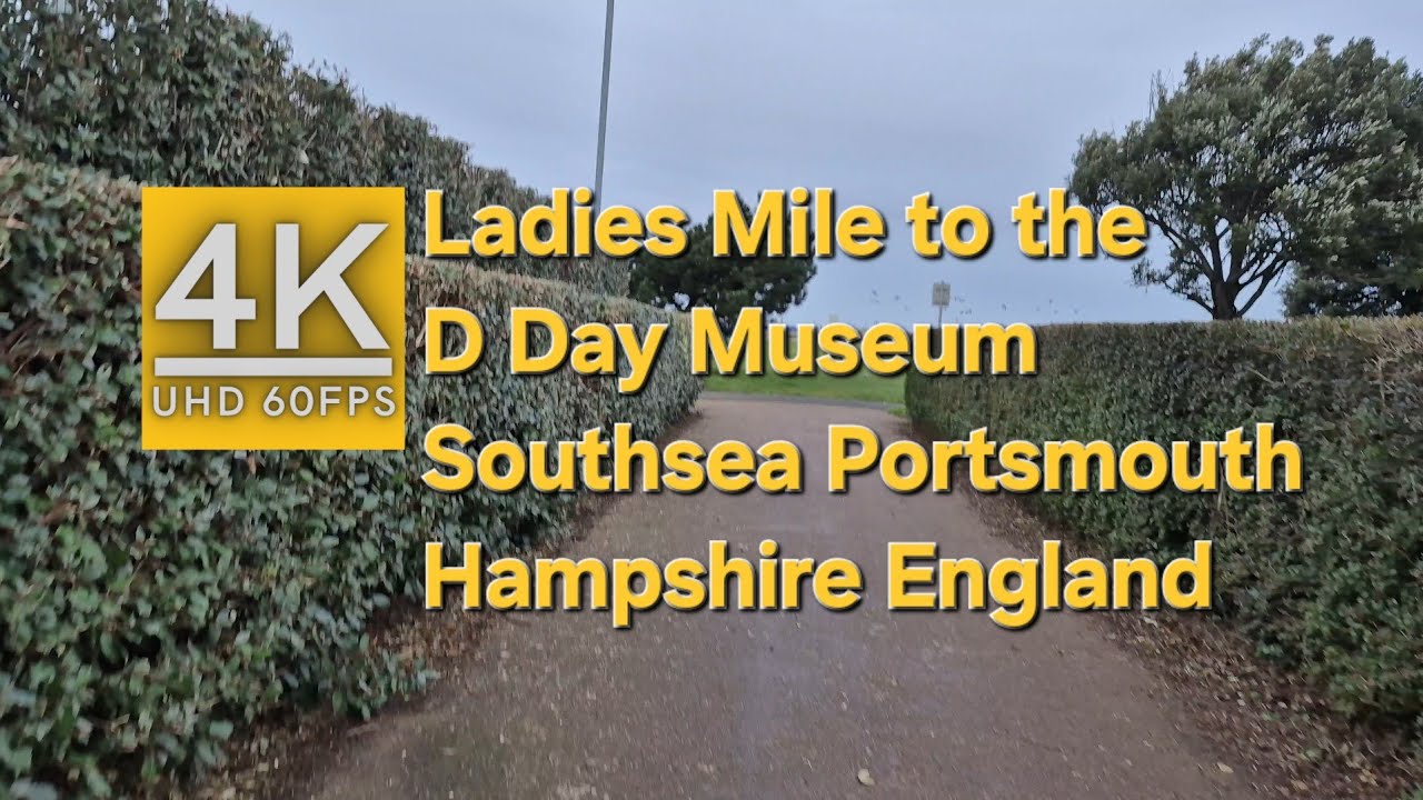 Morning POV Walk | Ladies Mile to D-Day Museum | Southsea Portsmouth UK | January 2026