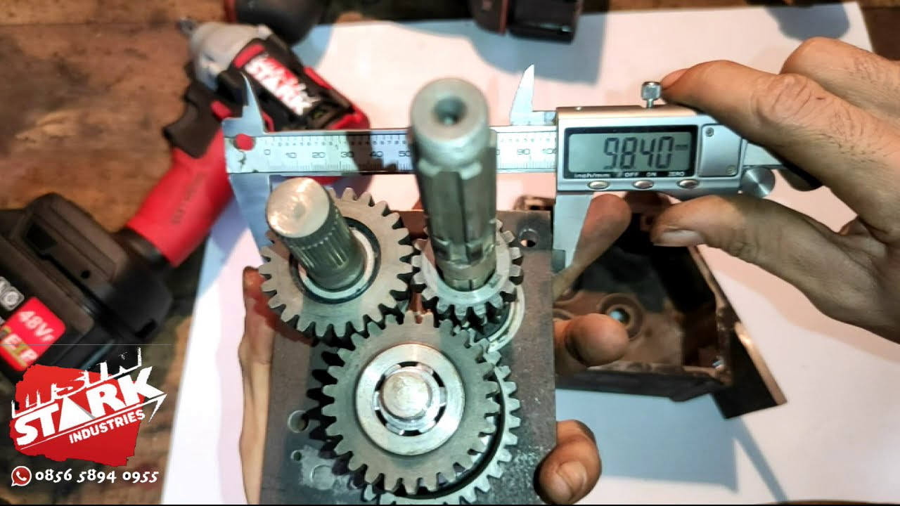 cara kerja gearbox maju mundur / gearbox reverse