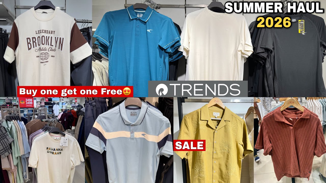 Reliance Trends Summer Collection 2026|Trends Buy 1 Get 1 Free|🔥Reliance Trends Flat 80% OFF Sale