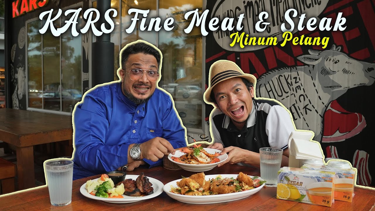 KING PRAWNS ALA WESTERN JADI MENU MINUM PETANG LAST EPISOD!