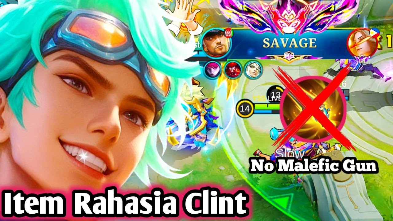 RAHASIA ITEM CLINT‼️DAMAGE BURSTNYA SESAKIT INI LOH