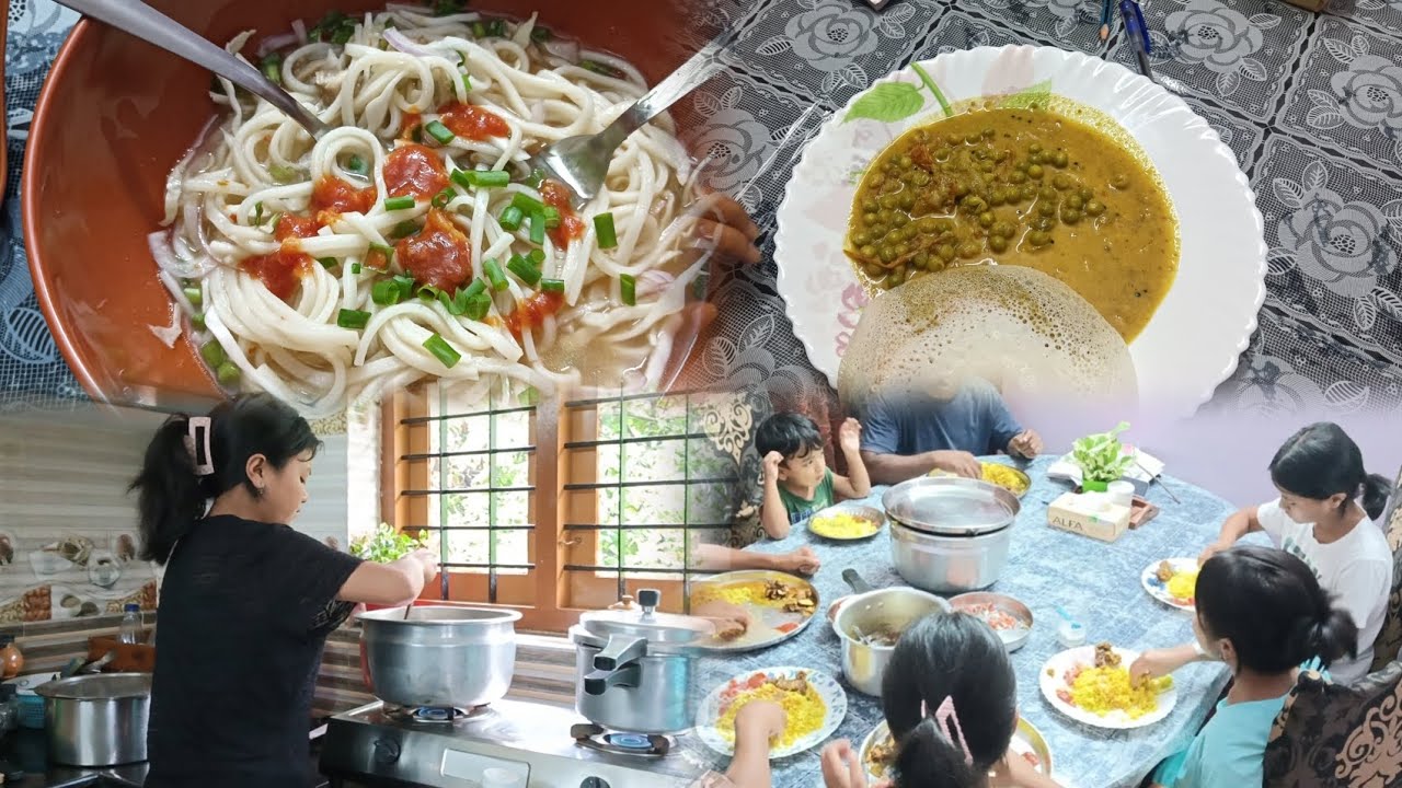 Rainy day||shet jadoh&soupchow ha ing bad ki khun||tiewvlogs 