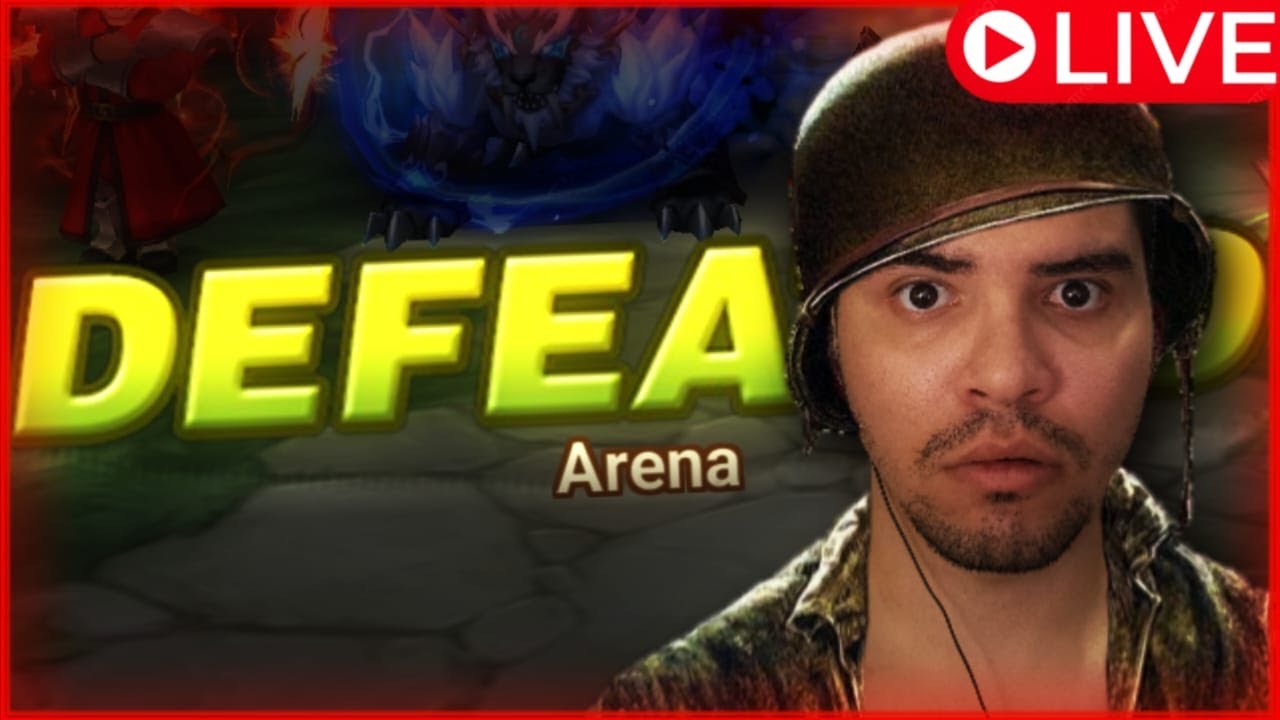 DOMINGÃO de RUSH ARENA  !!! Summoners War x Senhor dos Anéis