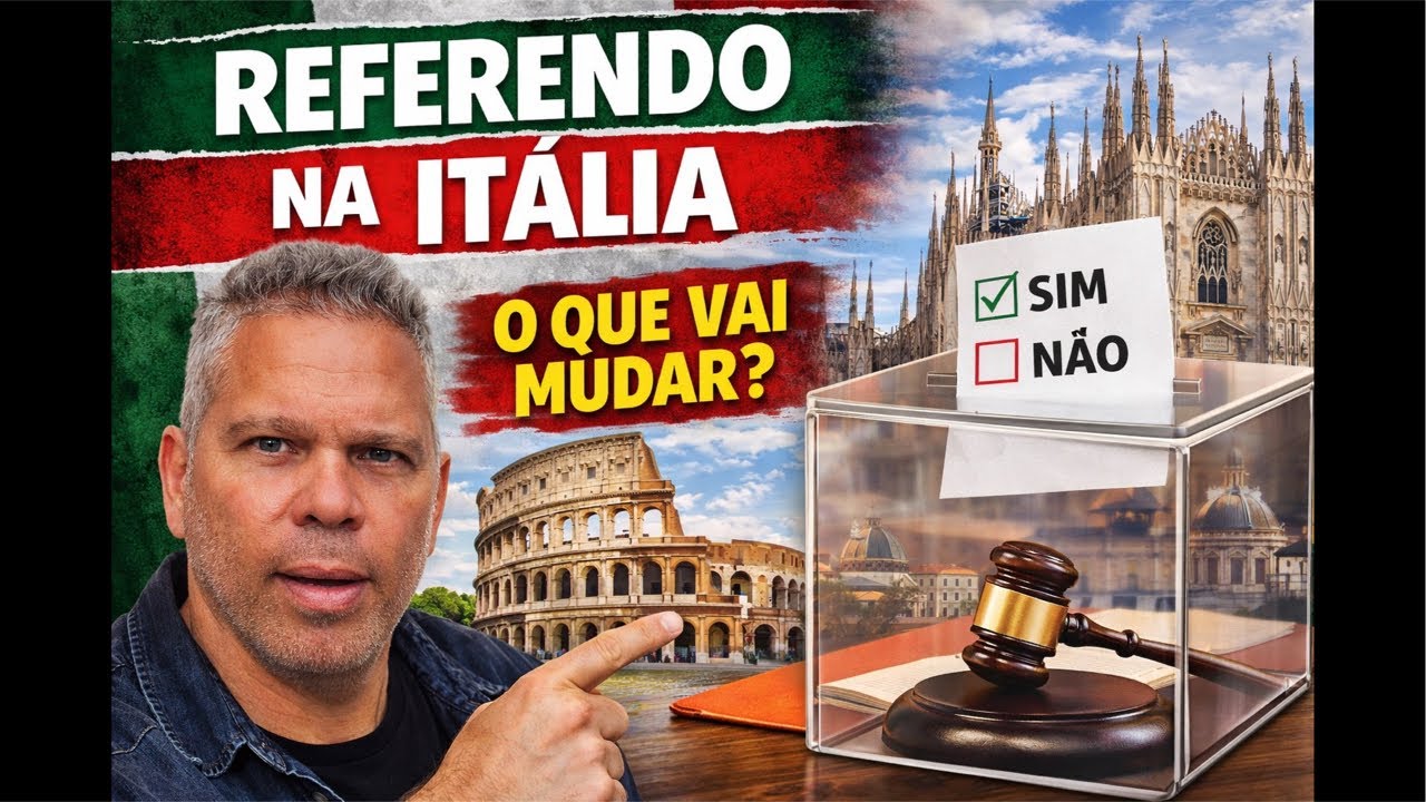 REFERENDUM JUSTIÇA NA ITÁLIA 🇮🇹