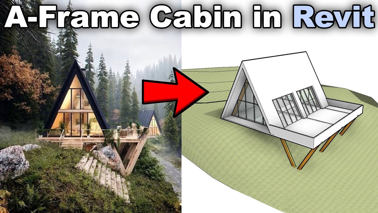 A-Frame House / Cabin in Revit Tutorial