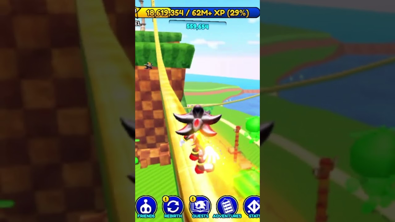 Do This To Get Easy Rail Grind Points Sonic Speed Sim
