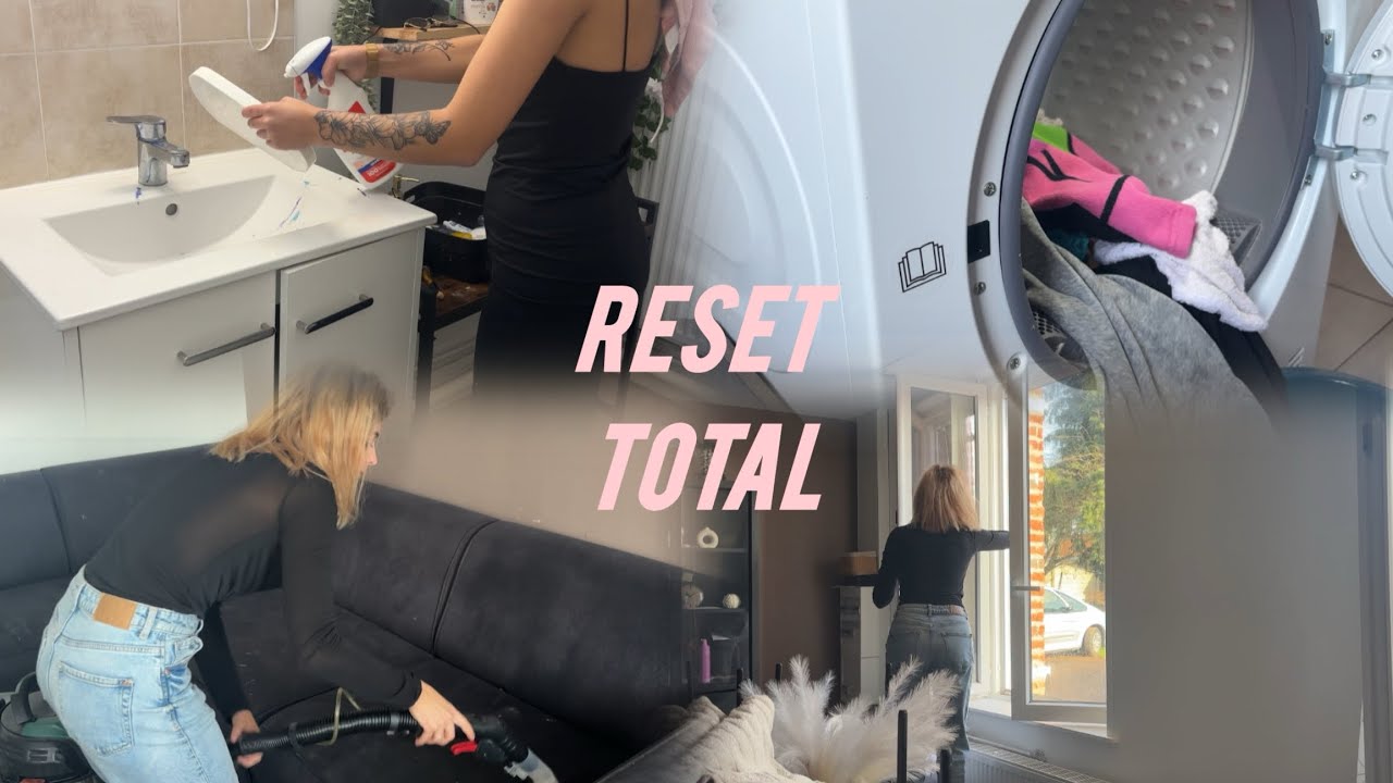 🌸🧼Sunday Reset après les vacances | ménage & remise en ordre 