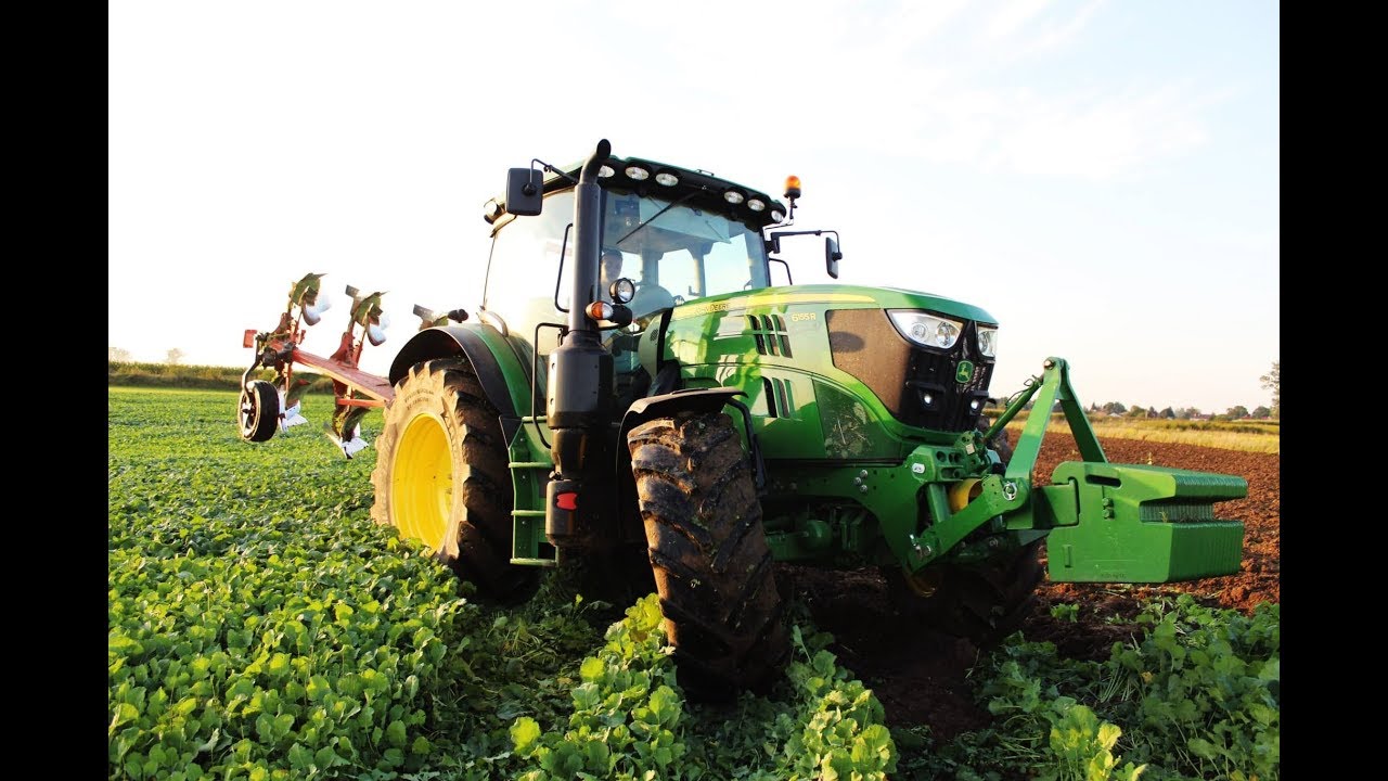 Orka pod Pszenice 2019 ☆ JOHN DEERE 6155R & KUHN ㋡