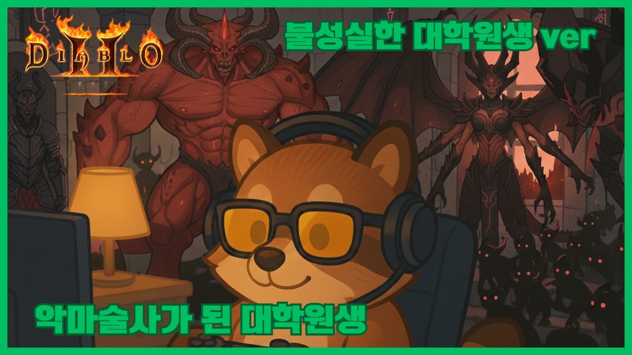 설렁설렁 디아하면서 잡담하는 날 (디아블로2)