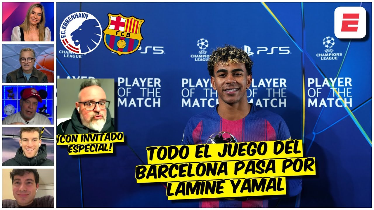 LAMINE YAMAL tiene MUCHÍSIMA HAMBRE y QUIERE GANAR su PRIMERA CHAMPIONS LEAGUE | Exclusivos