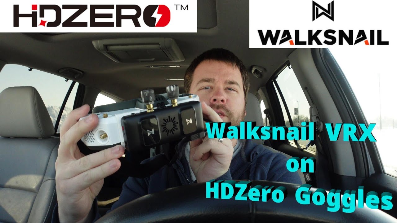 HDZero Goggles with the Walksnail VRX! : 60fps and 100fps Test