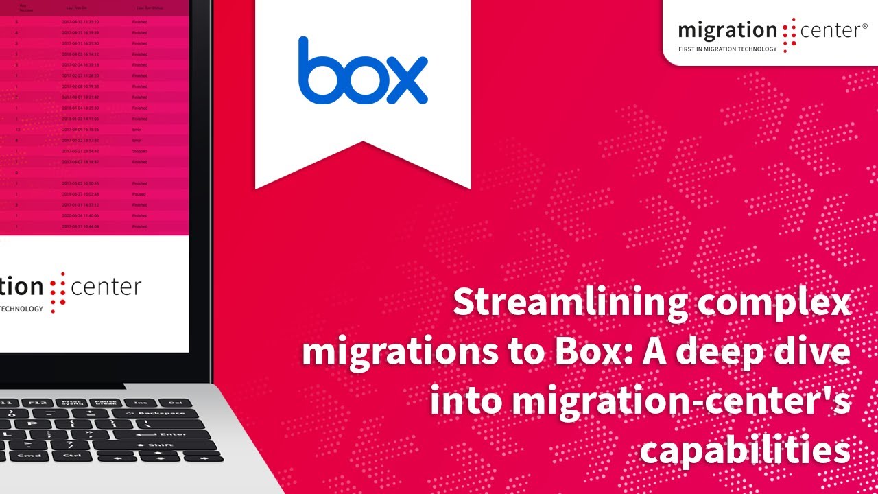 Webinar | Streamlining complex migrations to Box: A deep dive into migration-center's capabilities